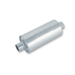 Borla 400436 Turbo XL 3-inch round stainless steel muffler with 24-inch body and un-notched weld-on necks.
