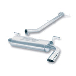 Borla 14411 cat-back exhaust system with polished piping for 1990-1997 Mazda Miata.
