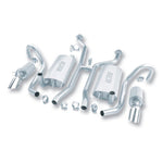 Borla 14504 H-pipe cat-back exhaust system for 1994-1996 Chevrolet Impala SS and Caprice Classic.