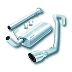 Borla catback exhaust system with dual right rear exit pipes for 1996-2002 Toyota 4Runner