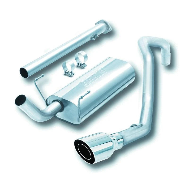 Borla catback exhaust system with dual right rear exit pipes for 1996-2002 Toyota 4Runner