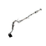 Borla ATAK Cat-Back exhaust system for Ford F-150 with dual black chrome tips and T-304 stainless steel piping
