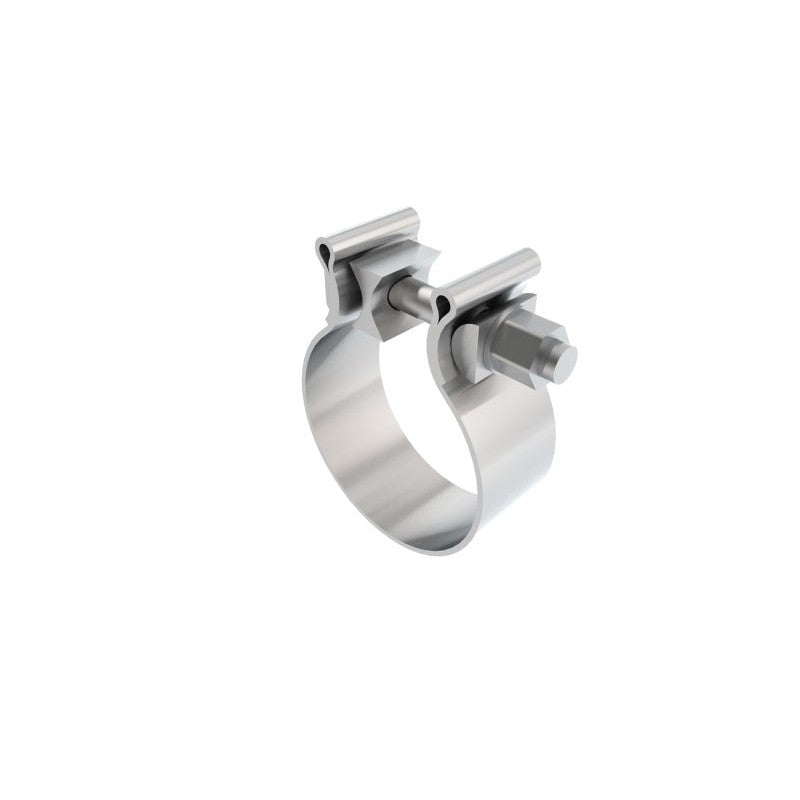 Borla 2.75 inch stainless steel AccuSeal exhaust band clamp with zinc-plated hardware