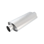 Borla XR-1 Racing Sportsman stainless steel oval muffler with 3 inch center inlet and outlet
