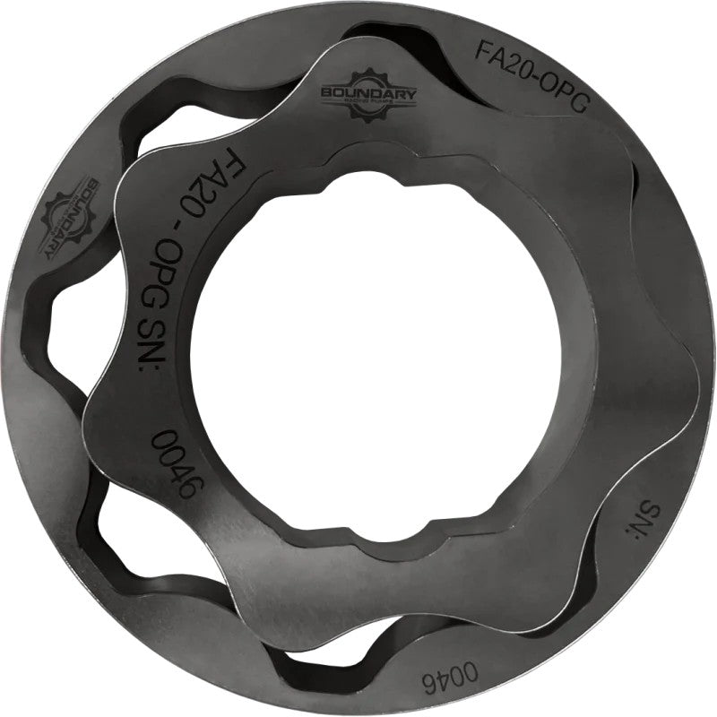 Precision machined Boundary 14mm billet steel oil pump gear for Subaru FA20F engines.