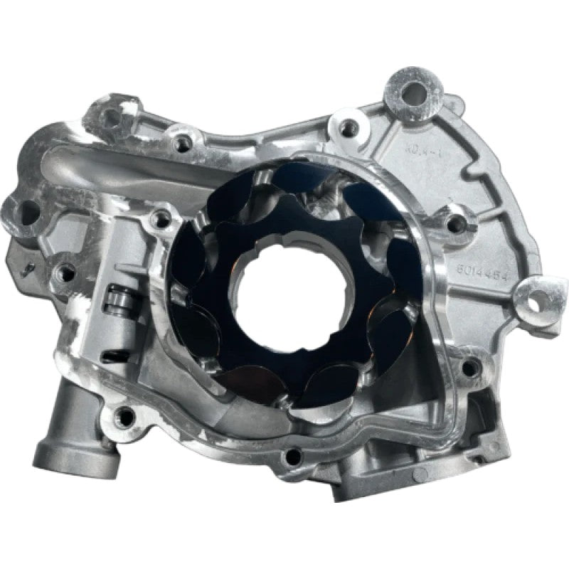 Boundary billet oil pump assembly with vane ported housing and MartenWear treated gears for 2018-2023 Ford Coyote V8.