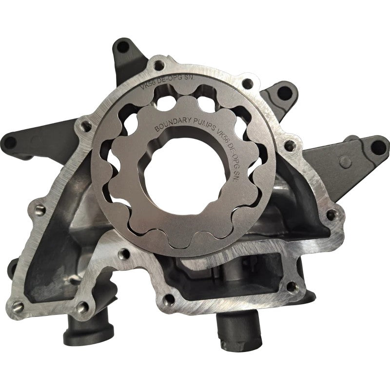 Boundary billet oil pump assembly for Nissan VK56 5.6L engines