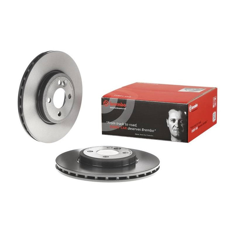 Brembo UV Coated High Carbon front brake rotor (09.D277.11) for 2013-2019 Ford and Lincoln vehicles.