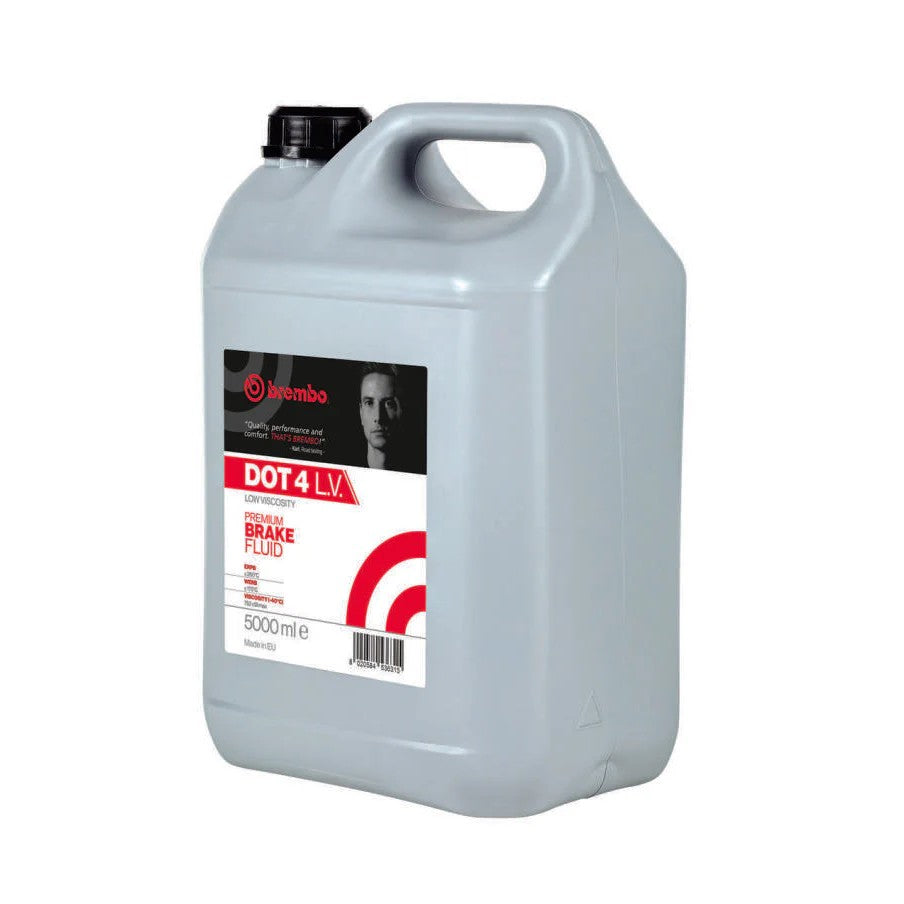 Brembo Premium DOT 4 Low Viscosity Brake Fluid - 5000ml