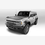 Set of four Bushwacker Extend-A-Fender Flares in matte black finish for a 2021-2026 Ford Bronco 4-Door.