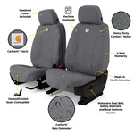 Covercraft 19-25 Ford F250 F350 F450 Carhartt Super Dux SeatSaver Second Row Custom Seat Cvr-Gravel