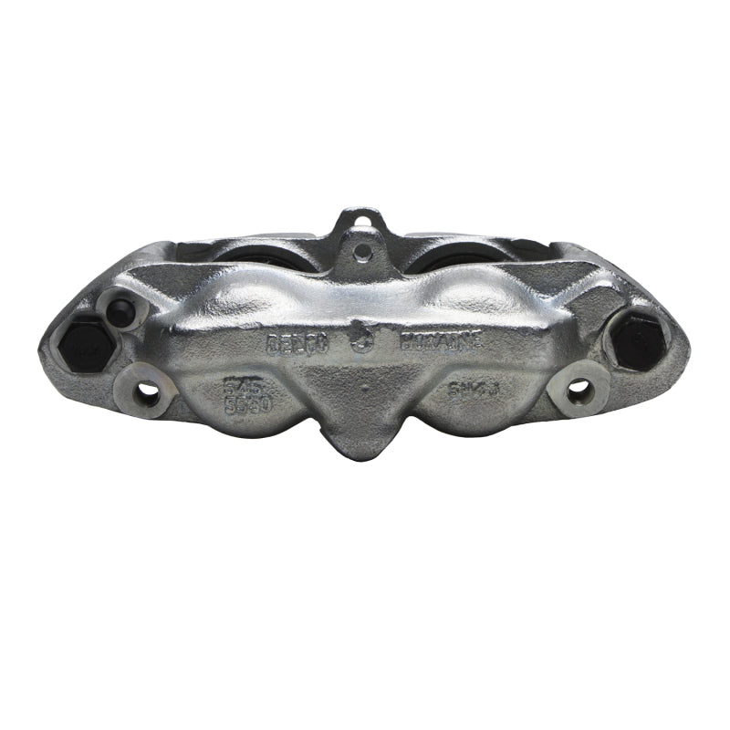 Silver zinc coated DFC Premium Series front right brake caliper for 1967-1968 Chevrolet Camaro and Chevy II Nova.