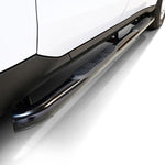 Westin E-Series 3 Round Nerf Step Bars - Black - Fits 2022-2024 Ford Maverick