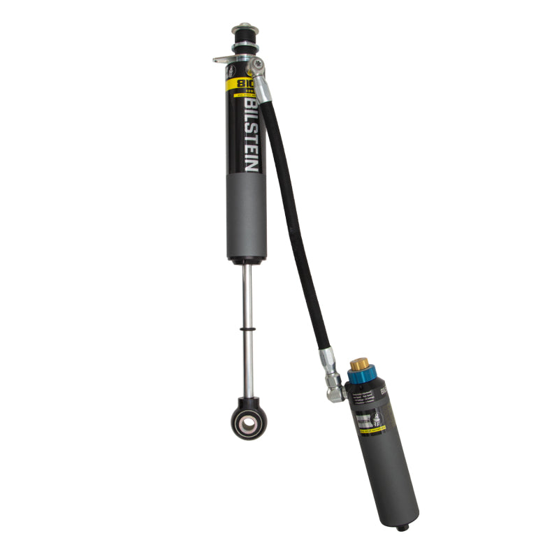 Bilstein B8 8100 (DSA) rear reservoir shock absorber with dual speed adjustment knobs and zinc-plated 60mm body.