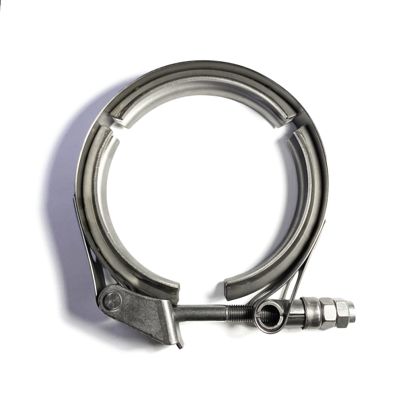 Ticon Industries 3 inch stainless steel quick release v-band clamp for exhaust and turbo fabrication