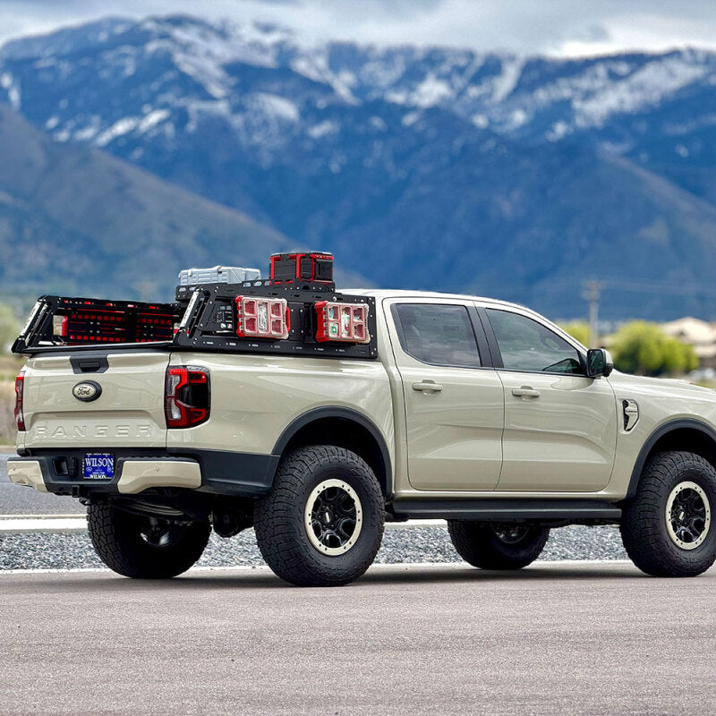 Rock Slide Engineering Overland Deluxe Rack for 2019-2026 Ford Ranger (3 Boxes)