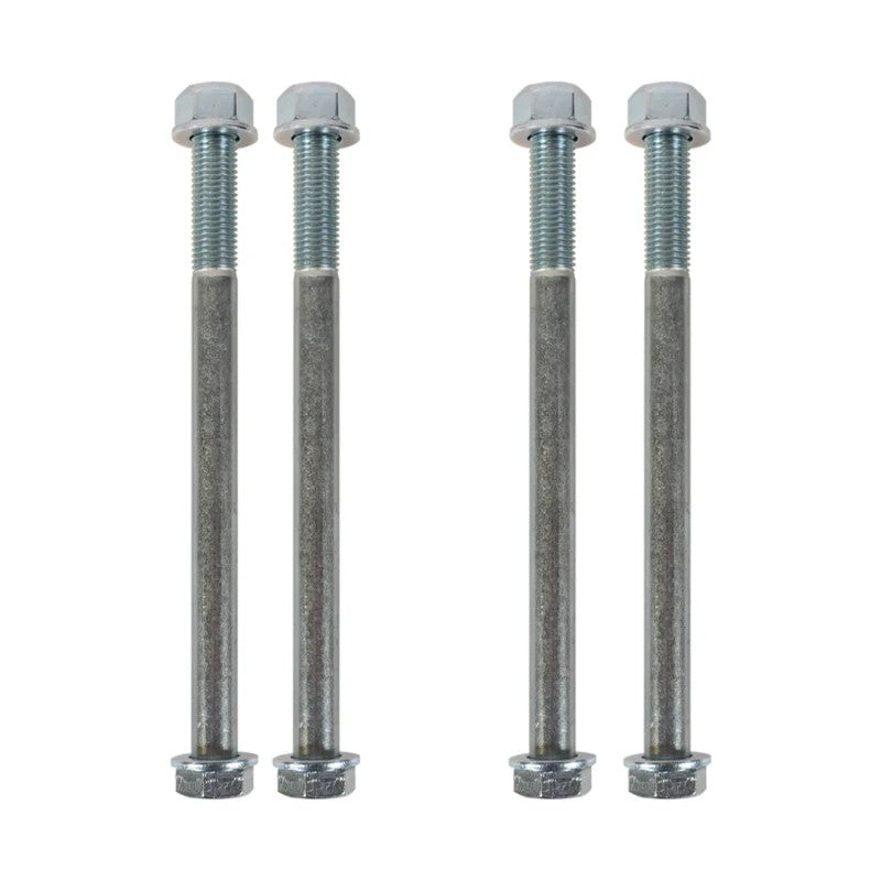 Carli CS-DCM-20-HK extended hardware kit featuring four steel transmission crossmember bolts and four nuts.