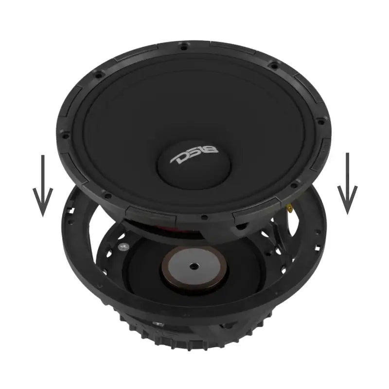 DS18 High-Sensitivity Mid-High Loudspeaker with Rotating Recone (6.5", 100.5dB, 4-Ohm, 100Hz-17kHz)
