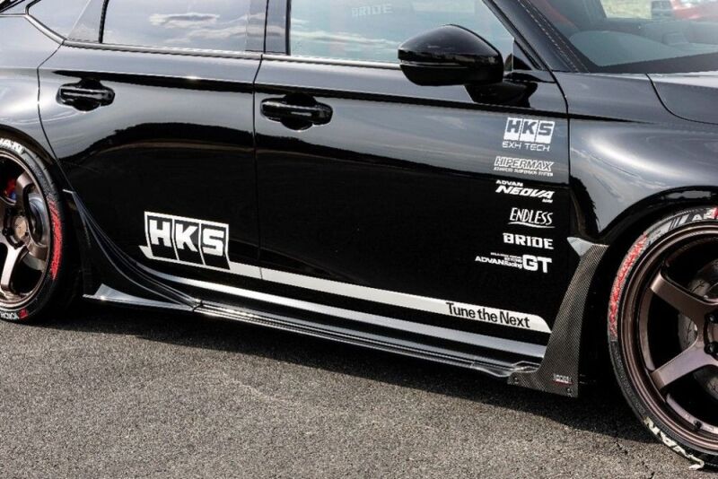 HKS Type-S Side Skirts for 2023+ Honda Civic Type R (FL5)