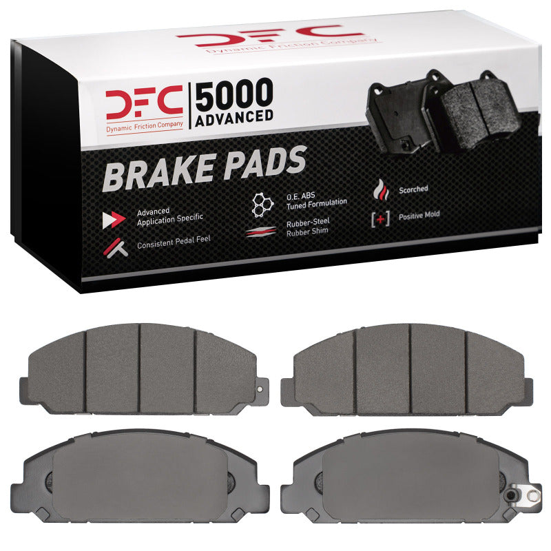DFC 5000 Advanced Ceramic Brake Pads for 2013-2020 Hino 5 models, part number 1551-1683-00
