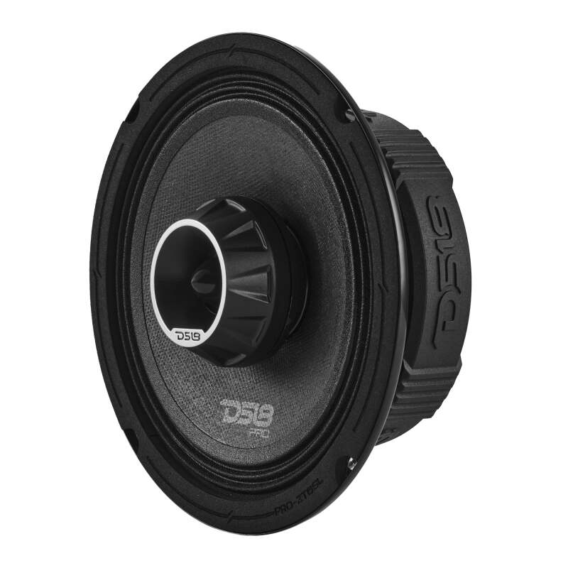 DS18 6.5" 200W RMS 4-Ohm Mid-Range Shallow Loudspeaker with Water Resistant Cone