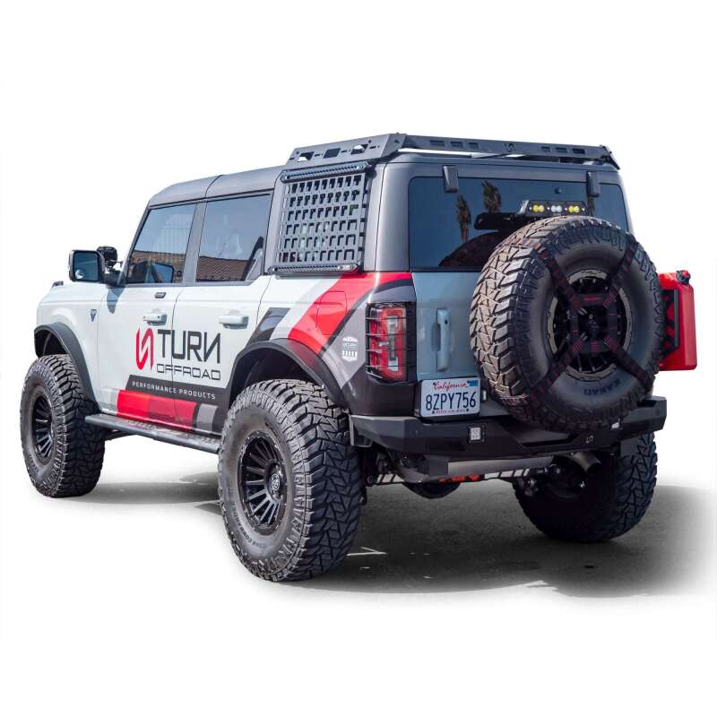 Turn Offroad Side Molle Storage Panels for 2021-2024 Ford Bronco 4-Door (OE Hard Top)