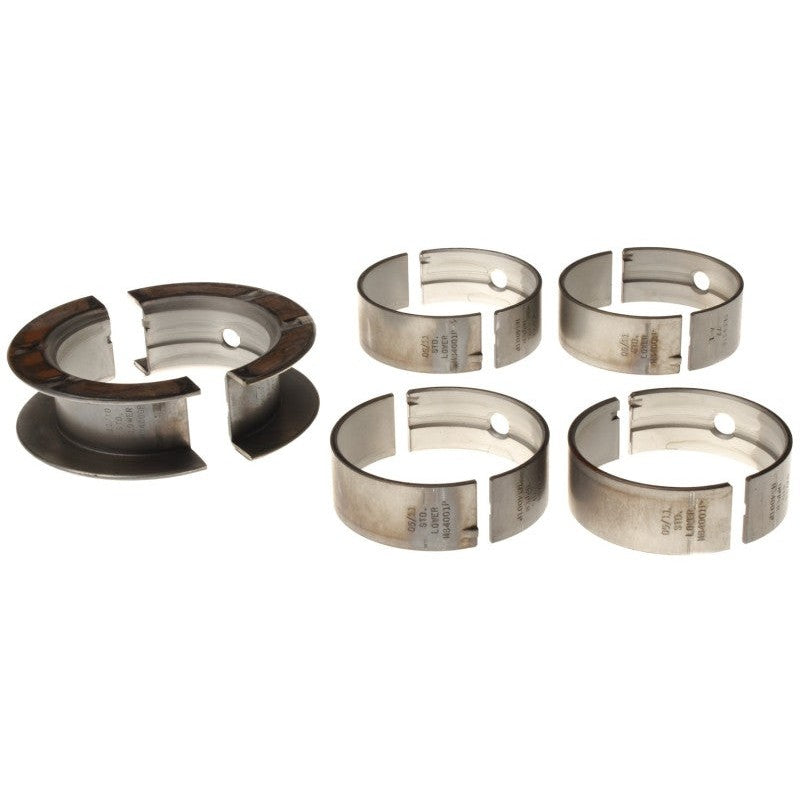 Clevite MS2028A engine main bearing set showing semi-circular bearing shells for crankshaft support.
