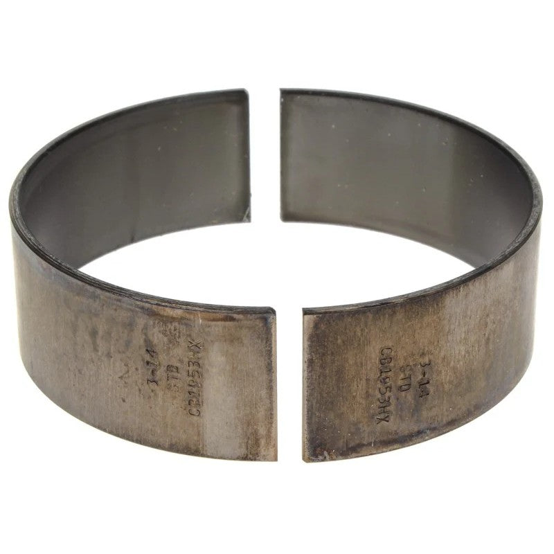 Clevite H-Series connecting rod bearing set for Ford 6.7L diesel engines showing hardened steel construction.