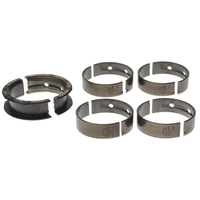 Clevite Tri Armor MS2199HX performance engine main bearing set with specialized dark grey anti-friction coating.