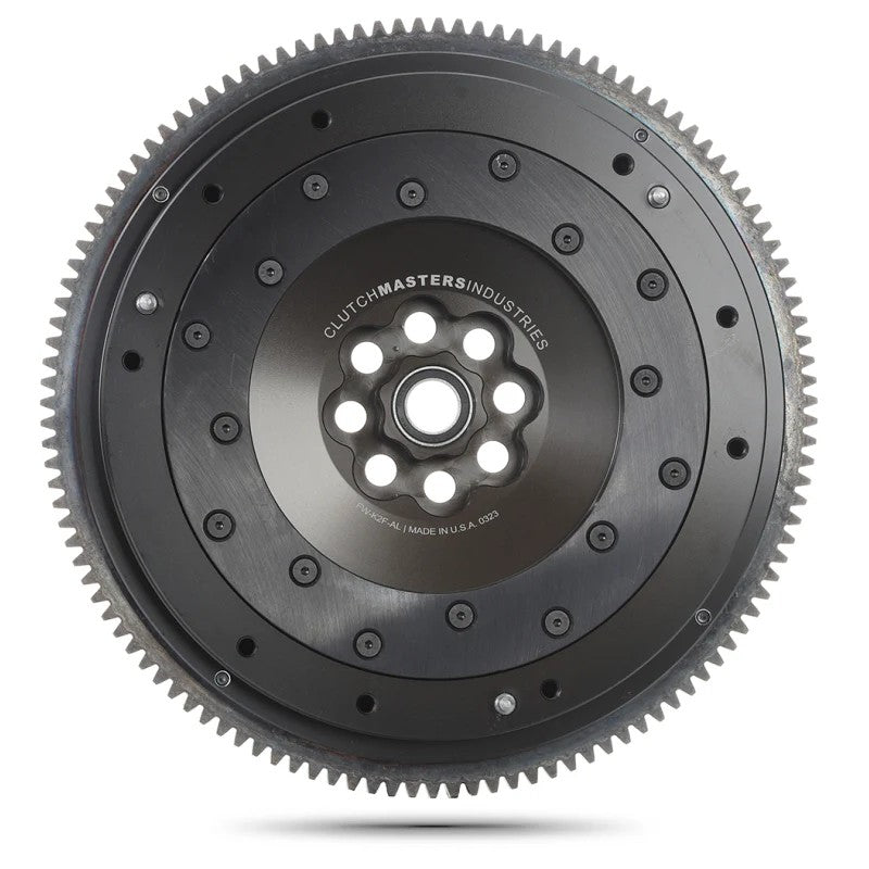 Clutch Masters FW-K2F-AL hard anodized aluminum flywheel with replaceable steel friction insert for Honda and Acura