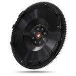 Clutch Masters FW-721-SF black oxide coated 1045 steel billet flywheel for Subaru 6-speed transmissions.