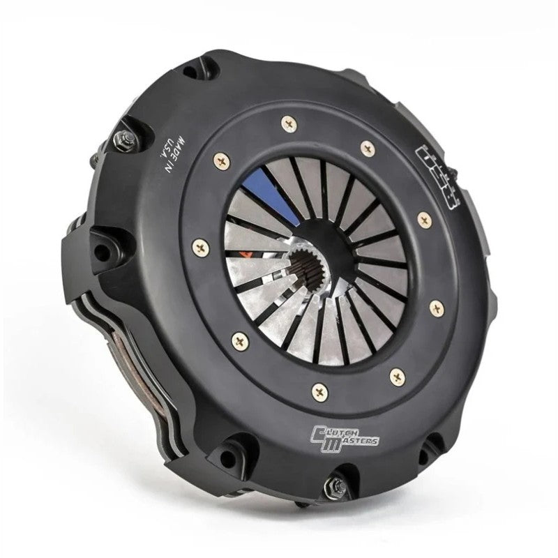 Clutch Masters FX850 Race Twin Disc Clutch Kit featuring dual friction discs and heavy duty pressure plate