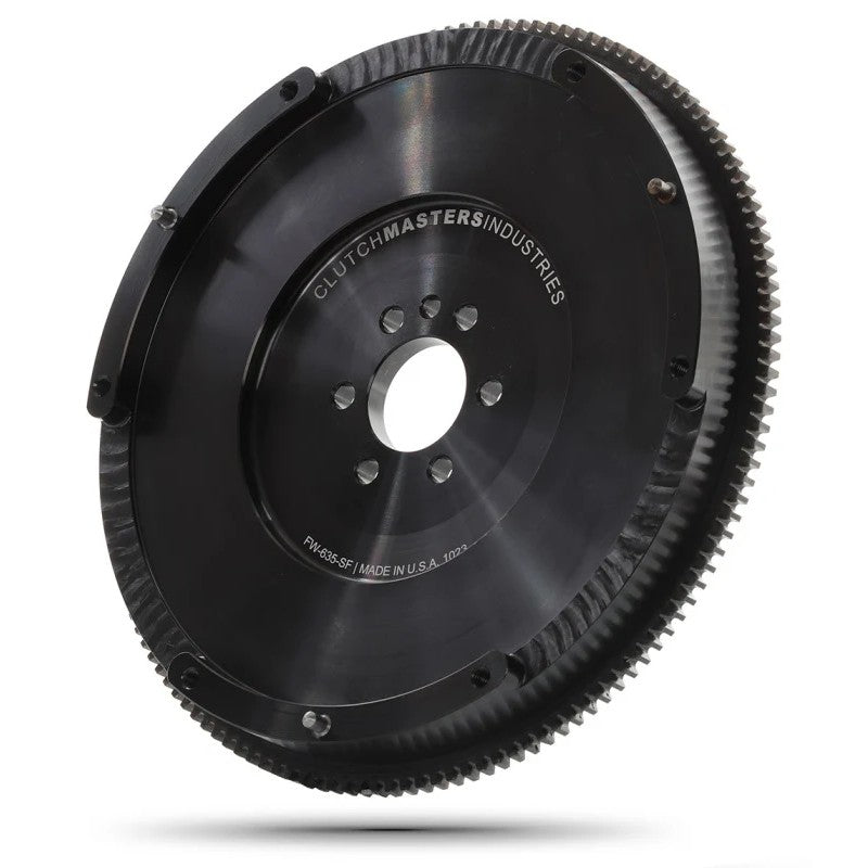 Clutch Masters black oxide finished 1045 steel lightweight flywheel for 1.6L Mini Cooper engines