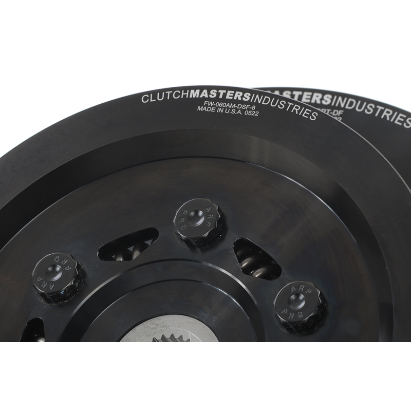Clutch Masters black oxide coated steel flywheel for 2009-2018 Audi S4, S5, S6, and S7 DSG transmissions.