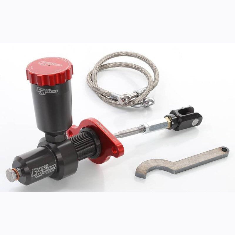 Clutch Masters black 0.70-inch bore master cylinder upgrade kit with mounting hardware for 2012-2016 Scion FR-S.
