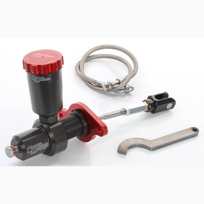 Clutch Masters red performance master cylinder upgrade kit with 0.70in bore for 2012-2016 Scion FR-S.