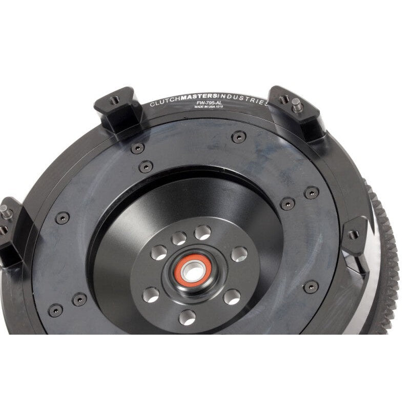 Clutch Masters FW-795-AL lightweight aluminum flywheel with replaceable steel friction insert for BMW M3 and M4.