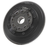 Clutch Masters CNC machined aluminum flywheel featuring a central sprung hub for BMW 7-speed DCT transmissions.