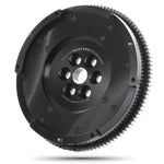 Clutch Masters aluminum flywheel for 2014-2018 Mazda 3 showing the hard anodized finish and replaceable steel friction surface.