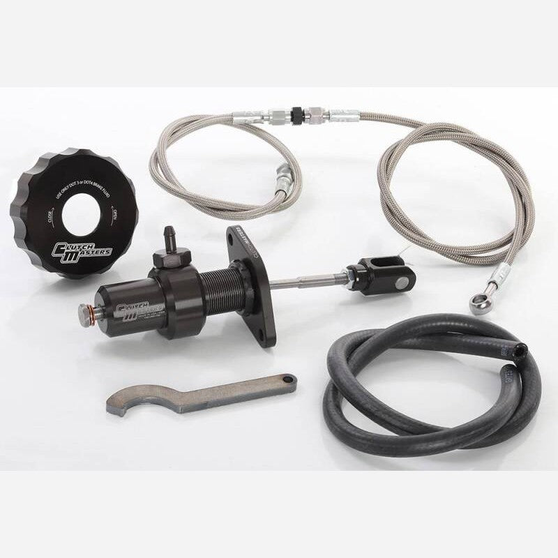 Clutch Masters black master cylinder upgrade kit with .75 inch bore and hardware for 2017-2021 Honda Civic 1.5L.