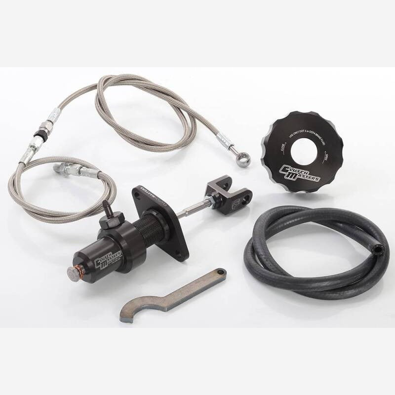 Red anodized Clutch Masters 0.75 inch bore master cylinder upgrade kit for 2017-2021 Honda Civic Type R.