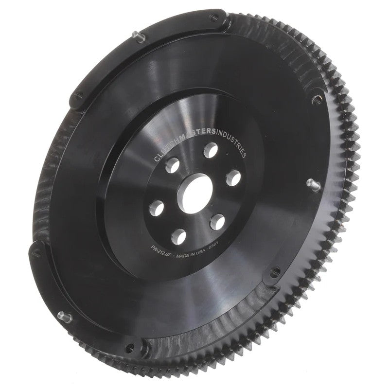 Black oxide coated Clutch Masters 1045 billet steel flywheel for 2013-2017 Ford Focus ST