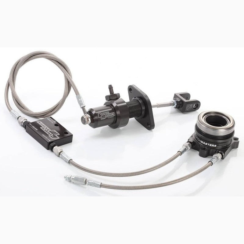 Clutch Masters black performance clutch master cylinder for 11th Gen Honda Civic and Type R.
