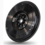 Clutch Masters black oxide coated 1045 steel billet flywheel for K-series engine to S2000 transmission conversion.