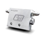 Machined metal Clutch Masters FCV-2000 flow control valve with threaded hydraulic ports