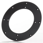 Circular precision-machined steel flywheel friction surface insert by Clutch Masters