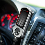 Cobb AccessPORT V3 handheld tuner with high-resolution color screen and Subaru OBDII interface cable