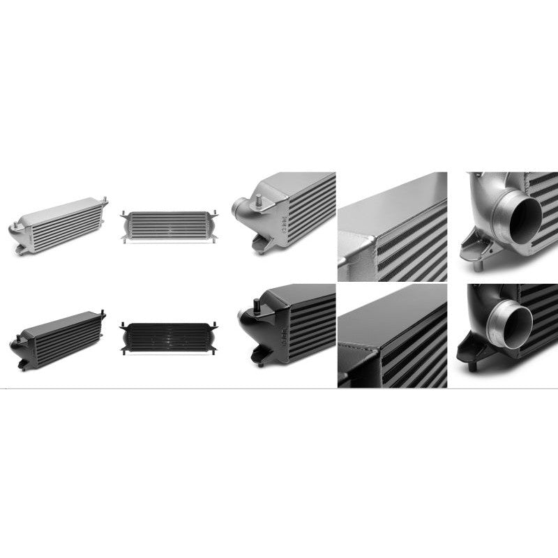 Cobb black front mount intercooler for 2021-2023 Ford Bronco 2.3L and 2.7L engines.