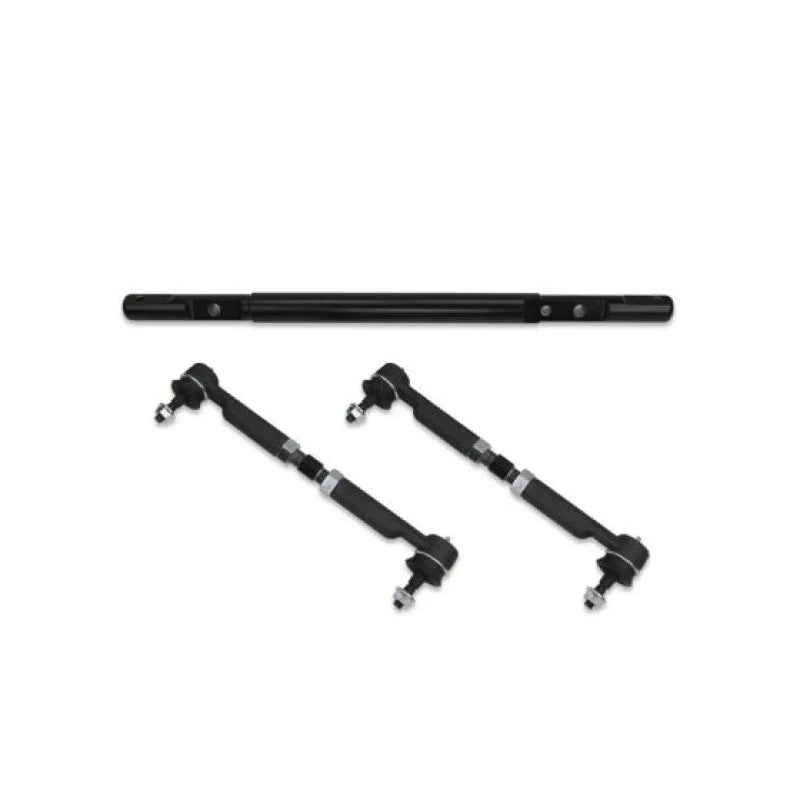 Cognito Extreme Duty alloy steel center link and tie rod kit with radial loaded joints for Chevy and GMC HD trucks.