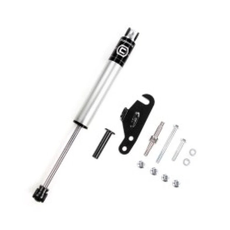 Cognito 2.0 IFP Steering Stabilizer and hardware for 2011-2025 Chevrolet Silverado and GMC Sierra 2500HD/3500HD trucks.
